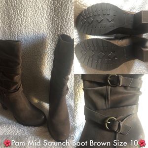 NWT! Maurice’s Pam Mid Scrunch Boots